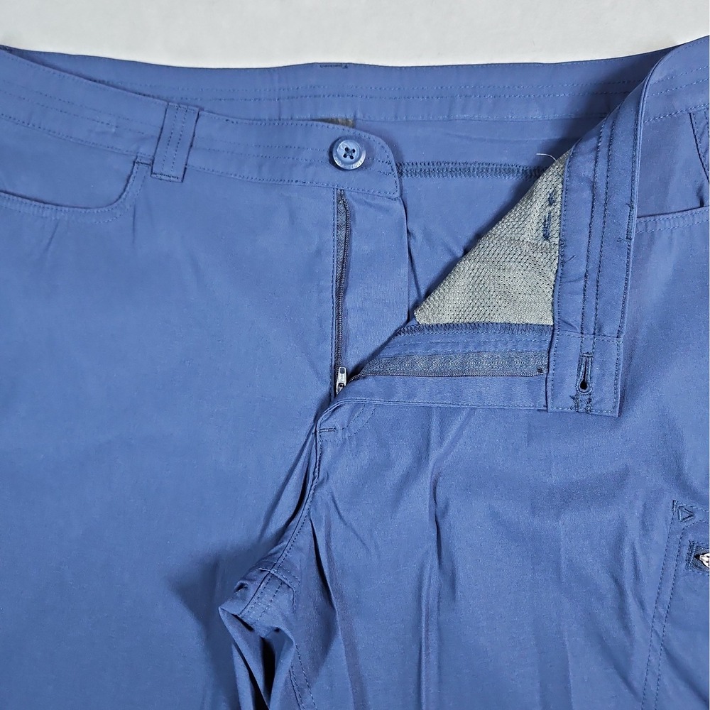 Eddie Bauer Womens Blue Nylon Blend Outdoor Hiking Pants Size 14 - Picture 7 of 11